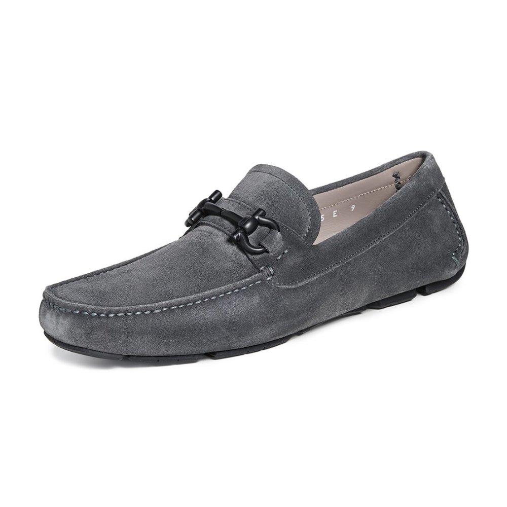 Salvatore Ferragamo Parigi Suede Drivers